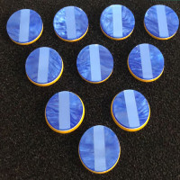 Time Listrado Azul com Azul Claro (Encomenda)