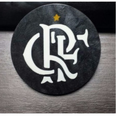 Time Flamengo Escudo Usinado
